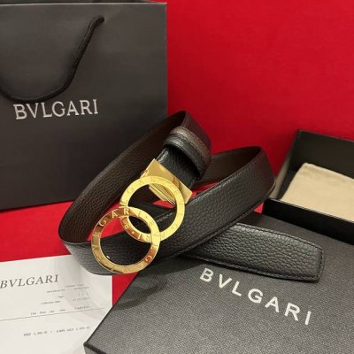宝格丽 宽度3.5 双面原厂荔枝纹 精品经典搭扣 长短可调