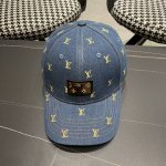 Louivuittonlv 新款专柜新款路易威登家刺绣棒球帽 简单大方 男女通用遮阳帽 男女通用