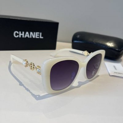 chanel香奈儿 太阳镜，遮阳偏光镜，高端欧美风这样镜，超级修饰脸型