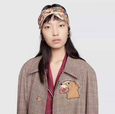 Gucci古驰 Gucci发带 古驰欧美时尚发带束发带 百搭时髦 低调奢华 单个配发箍盒