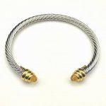 David Yurman 5Mm金头黄钻手镯. 建议适合佩戴的手围15-20Cm 编号Dysz-145