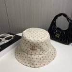 Chanel香奈儿 新款简约刺绣Logo渔夫帽新款出货 大牌款超好搭配 赶紧入手