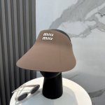 miumiu缪缪～夏季新款无痕鸭舌空顶帽 夏季遮阳神器 一点都不会闷热，超大帽檐更防晒