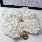 miumiu缪缪 Miumiu皮筋 蕾丝吊牌Logo皮筋发圈日常精致小单品气质百搭小仙女必入单品 宝藏款 闭眼入推荐款 单个