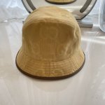 特批 Gucci专柜同款老花包边渔夫帽