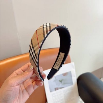 配包装 巴宝莉Burberry 高版本新款双层宽边发箍 客供面料 非常耐看又百搭 适合各种场合搭配