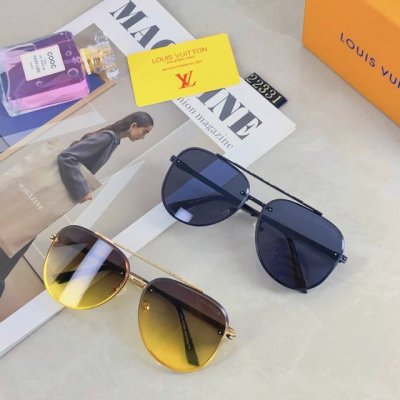 P120Louis Vuitto*墨镜男士防晒太阳镜潮流个性高级感蛤蟆镜开车骑行太阳眼镜