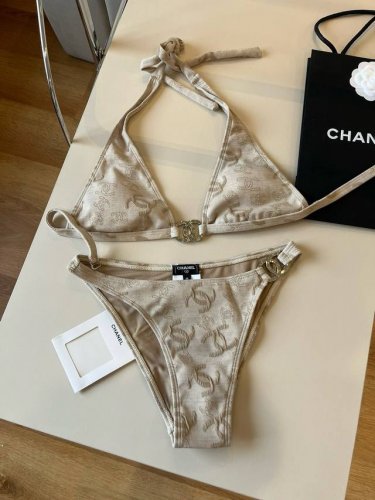 Chanel香奈儿比基尼泳衣 最新面料S M L Xl