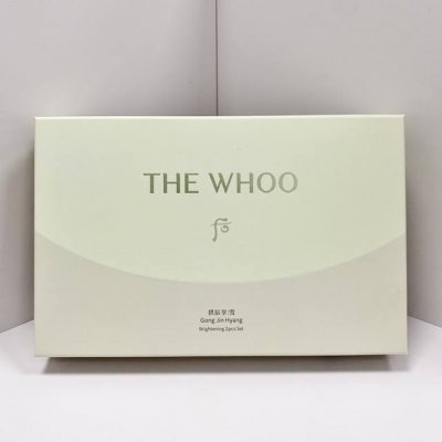 专 whoo后雪美白pro六件套 内含 水150Ml 乳液110Ml 洁面20Ml 面霜10Ml 水乳中样各20Ml