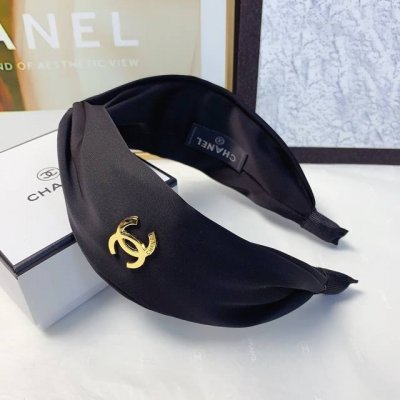 chanel小香 chanel发箍 缎面简约Logo轻奢风发箍气质百搭小仙女必入单品名媛风十足 宝藏款 闭眼入推荐款 单个