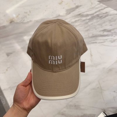 Miumiu缪缪 新款订单款刺绣棒球帽大牌款超好搭配，赶紧入手！