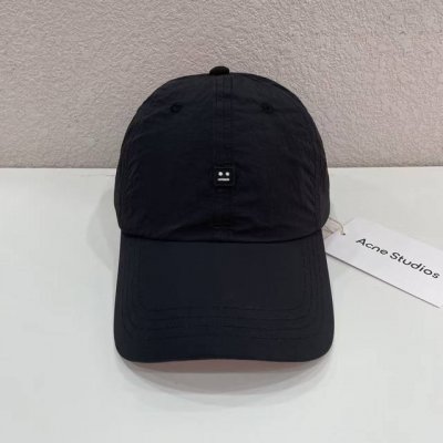 跑量60 acne～春夏新款棒球帽 新科技面料，速干纯棉棒球帽 轻薄透气，夏季首选棒球帽 韩版色调，好看！