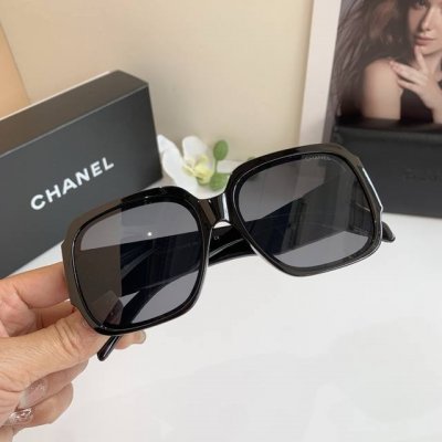 Chanel 香奈儿网红新款太阳镜 欧美时尚方框眼镜 出行遮阳防紫外线墨镜！