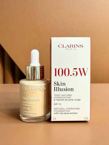 打起出货 娇韵诗滴管粉底液30Ml！色号：100.5W#，101W#，103N#。