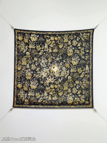 sdo2519 18姆米双面 90X90Cm斜纹真丝 迪奥 独角兽