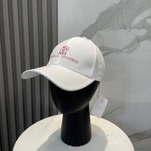Brunello Cucinelli布鲁内洛 库奇内利 专柜新款高版本棒球帽 大牌同步 超好出货 颜色做的太特别了 闭眼入 全是显白的颜色 男女同款
