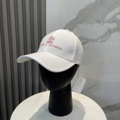 Brunello Cucinelli布鲁内洛 库奇内利 专柜新款高版本棒球帽 大牌同步 超好出货 颜色做的太特别了 闭眼入 全是显白的颜色 男女同款