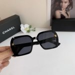 chanel香奈儿防晒太阳镜 新款时尚方框遮阳眼镜 超显脸型百搭款
