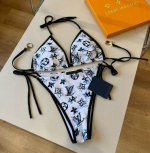 lv比基尼适合多种场景的游泳衣 海边 游泳池 温泉 水上乐园 漂流都可以内搭外穿也完全可以 面料 透气舒适 速干弹性的游泳衣更加帖肤易清洗 S M L Xl