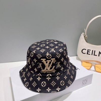 上新 路易威登 Louisvuitton 新款Lv渔夫帽 重工打造高端大气 百搭款男女通用