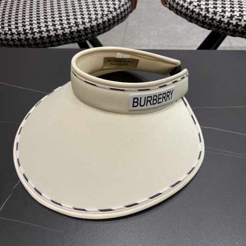 Burberry巴宝莉 夏季防晒帽子女防紫外线百搭太阳帽韩版 遮脸大帽檐遮阳空顶帽