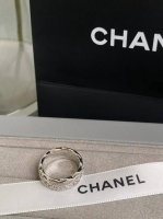 批发价 新款 整圈满钻真的太美了 Coco满圈钻戒指 亮晶晶超闪满钻菱格纹戒指