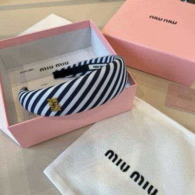 miumiu缪缪新款发箍