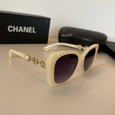 Chanel香奈儿 太阳镜，遮阳偏光镜，高端欧美风这样镜，超级修饰脸型
