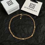 p170 Givenchy 纪梵希 项链，高端品质专柜同材质，独家实拍，采用金属材质手工组装出(G)形链环，呈现粗犷，现代又中性的风格，时髦单品，日常刷街搭配拍