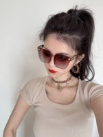 Gucci 2025开春新款 潮流爆款 时尚方框太阳镜 高品质 佩戴舒适 网红潮款墨镜 型号：G1620