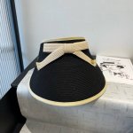 chanel香奈儿空顶遮阳帽 pp草面料 可调节
