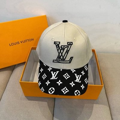 路易威登棒球帽 Louisvuitton新款Lv棒球帽 重工打造高端大气 百搭款男女通用 跑量
