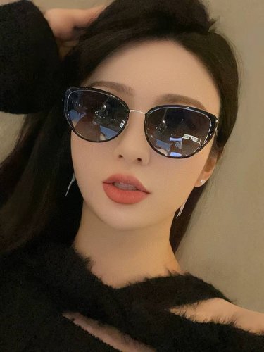 gucci-偏光太阳镜 2025开春新款 潮流爆款 时尚圆框偏光太阳镜 高品质 佩戴舒适 网红潮款墨镜 女士高清偏光太阳镜 高品质Tr镜框 型号：G8641