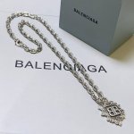 原单货新品 巴黎世家项链 Balenciaga 新款项链专柜一致 细节做工精细 每个细节流程到位 设计工艺精细 火爆款出货 设计独特 复古风格 巴黎世家项链