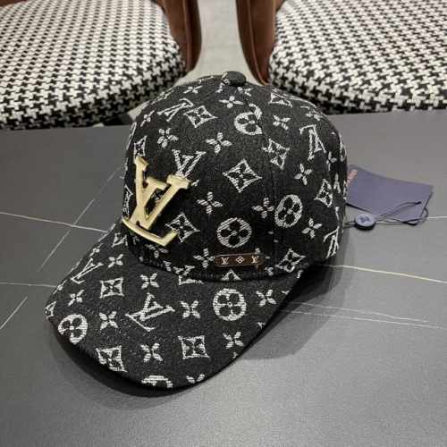 Lv路易威登新款原单棒球帽，Lv牛仔提花，专柜1:1开模订制，原版帆布面料 质量超赞，基础头围56，贴片可调节。
