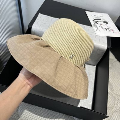 Lv路易威登新款草帽，灯笼帽，头围57Cm