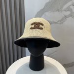 p50 香奈儿Chanel新款针织盆帽，高密度制作，一顶超级有品位的针织帽了~出街首选！帽型超美腻颜色妥妥，轻便携带！小仙女人手必备 头围57Cm