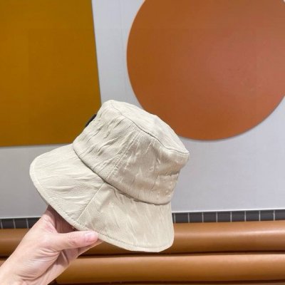 Loewe 罗意威 2025春夏新款布帽 百褶款渔夫帽 头围57Cm
