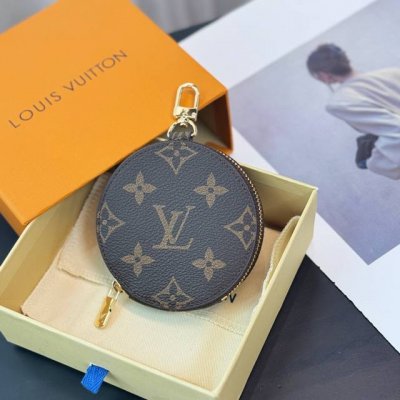 8色现货薇薇安Vivi系列圆形零钱包 lustre Vivienne Funfair Xmas 包饰与钥匙扣 零钱包挂件 louis Vuitton 路易威登L
