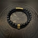 新款 专柜品质 Chrome Hearts克罗心十字架双层真皮手镯，快手 Ins 小红书热门，凹凸造型不同的花纹设计风格呈现出与众不同 十字架童军花是克罗心的标
