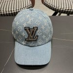 lv路易威登新款原单棒球帽，Lv牛仔提花，专柜1:1开模订制，原版帆布面料 轻盈透气！质量超赞，基础头围56，可调节。