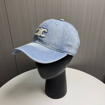 配防尘袋 Celine赛琳 新款牛仔棒球帽 出街必备超好搭配 赶紧入手