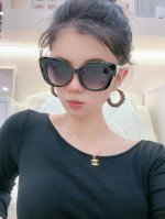 新品Chanel 香奈儿太阳镜以独特魅力和前卫风格诠释春夏最新眼镜，质感超好佩带舒适 型号：Ch7551