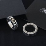 50Chrome Hearts 克罗心 永恒之心戒指 男女同款，经典百搭款！ 港码12-24号