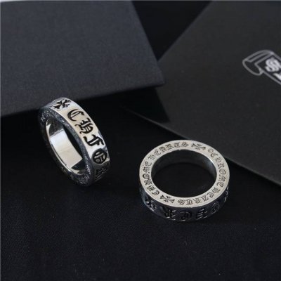 50Chrome Hearts 克罗心 永恒之心戒指 男女同款，经典百搭款！ 港码12-24号
