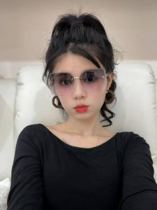 爱马仕 经典的方框设计 不挑脸型 无论搭配大衣还是连衣裙都非常显气质镜片预防紫外线 型号 H5770