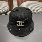 Chanel 香奈儿早春新蝴蝶结遮阳渔夫帽， 女百搭韩版防晒帽