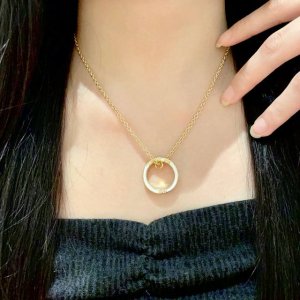 Dior 迪奥 中古 项链 专柜一致上新 精选原版一致 黄铜材质 甜美气质高雅.