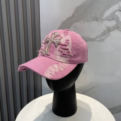 克罗心 新款棒球帽 个性时尚经典十字架标志 休闲带点酷酷的感觉 中性款 男女同款 超好搭 头围:56-58Cm均可