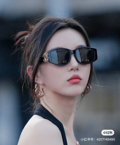 Chanel中古金色Logo墨镜 Vintage Chanel香奈儿中古墨镜金色双Clogo太阳眼镜 香家中古墨镜的经典款